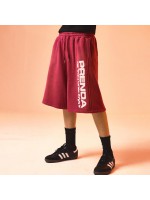 韓國PRENDA -  GRADIENT RAWCUT SHORTS MAGENTA